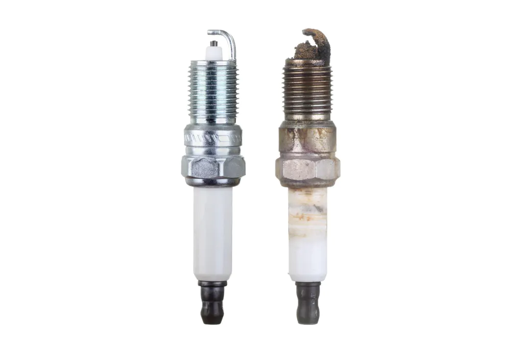 Good vs. Bad Spark Plug