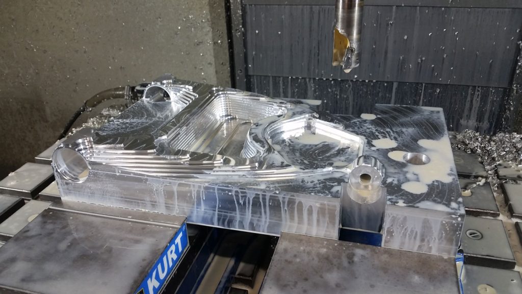 Machining billet aluminum